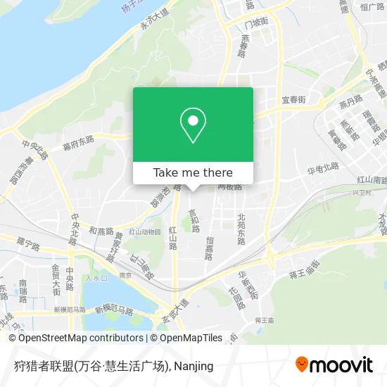 狩猎者联盟(万谷·慧生活广场) map