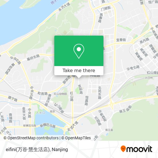 eifini(万谷·慧生活店) map
