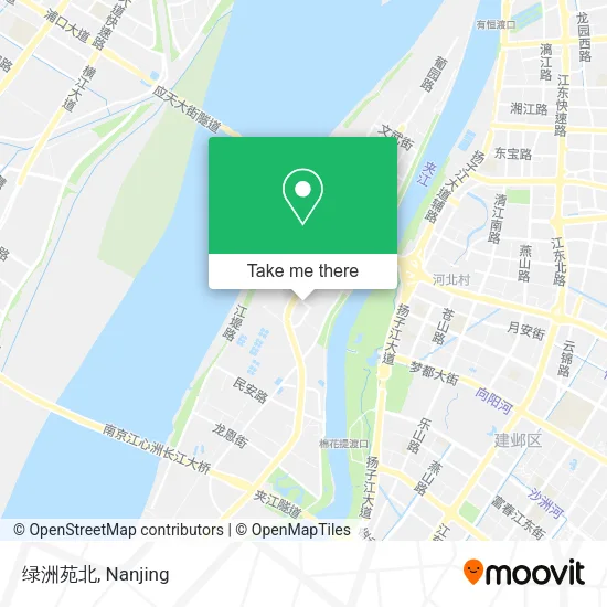 绿洲苑北 map