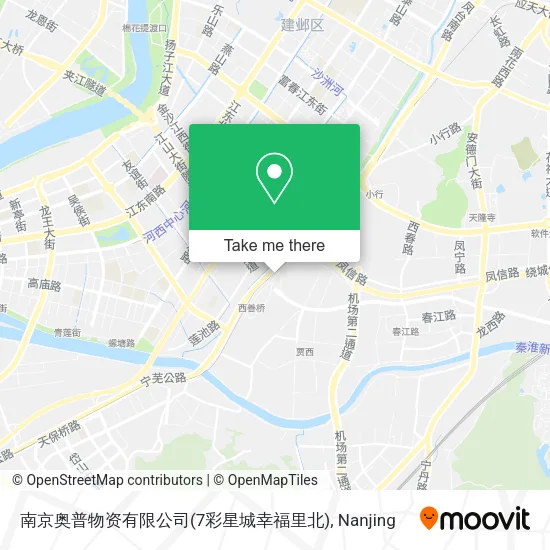 南京奥普物资有限公司(7彩星城幸福里北) map