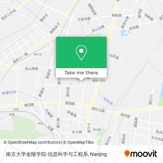 南京大学金陵学院-信息科学与工程系 map
