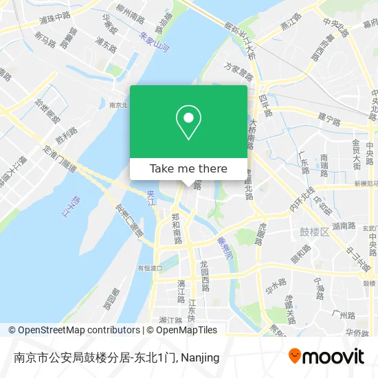 南京市公安局鼓楼分居-东北1门 map