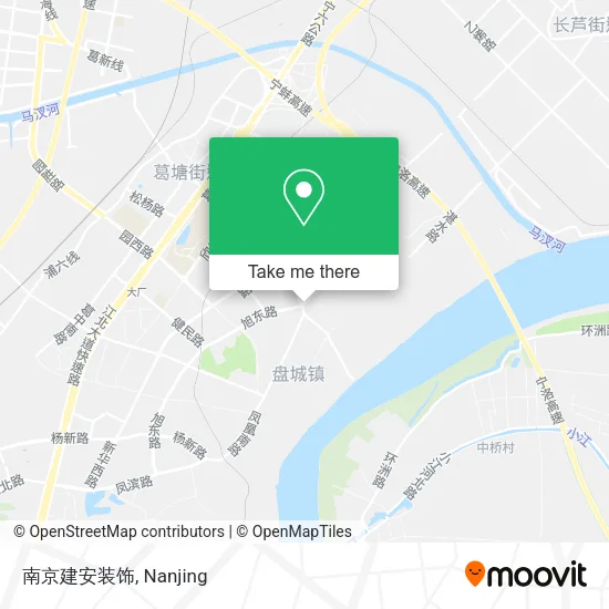 南京建安装饰 map