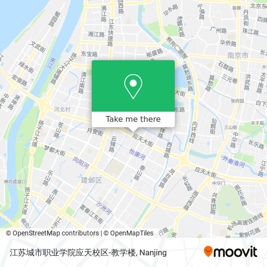 江苏城市职业学院应天校区-教学楼 map
