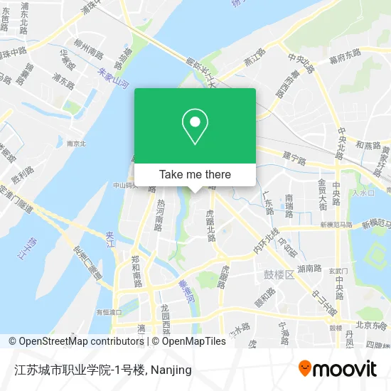 江苏城市职业学院-1号楼 map