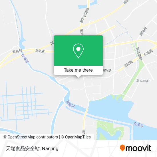 天端食品安全站 map
