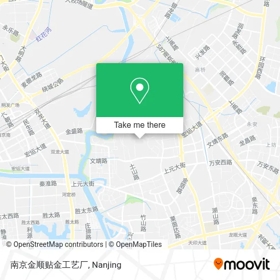 南京金顺贴金工艺厂 map