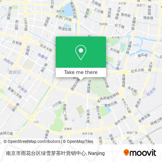 南京市雨花台区绿雪芽茶叶营销中心 map