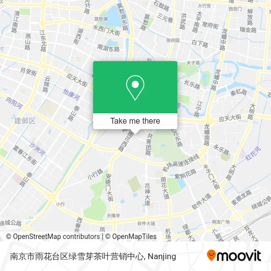 南京市雨花台区绿雪芽茶叶营销中心 map