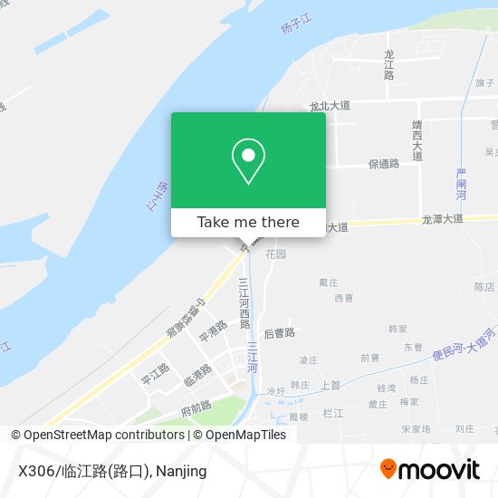 X306/临江路(路口) map