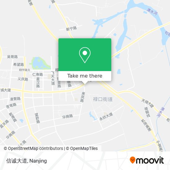 信诚大道 map