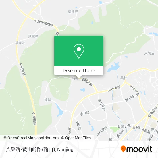 八采路/黄山岭路(路口) map