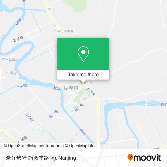 豪仔烤猪蹄(双丰路店) map