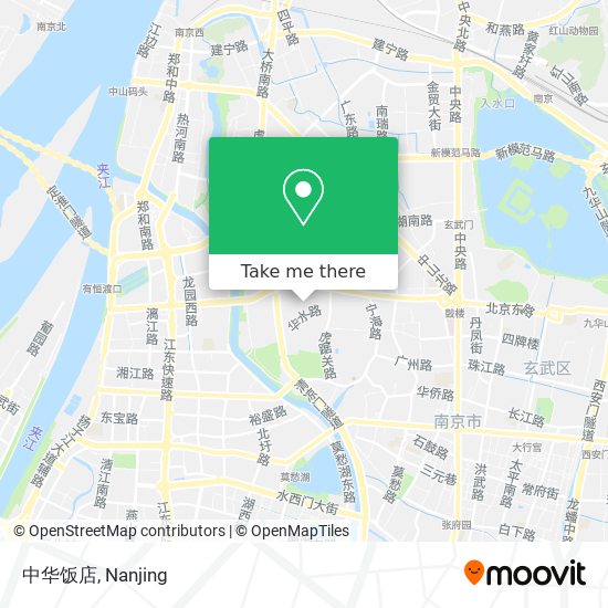 中华饭店 map
