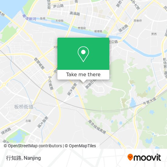 行知路 map