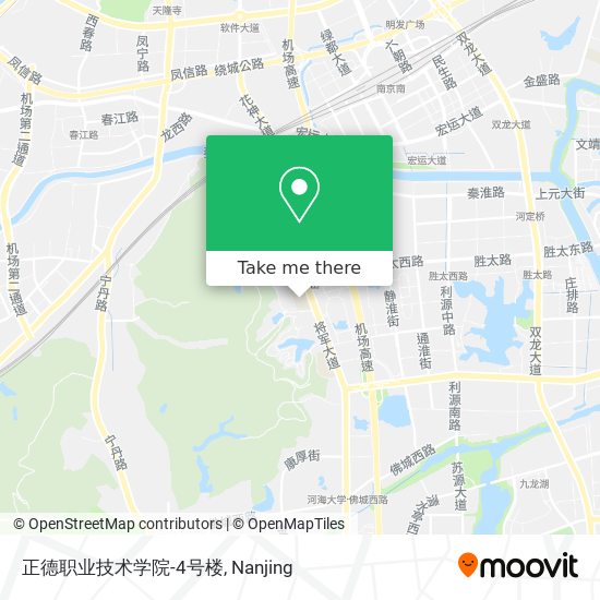 正德职业技术学院-4号楼 map