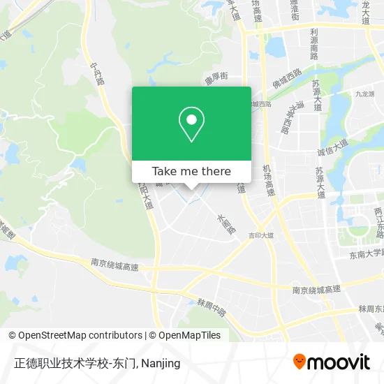 正德职业技术学校-东门 map