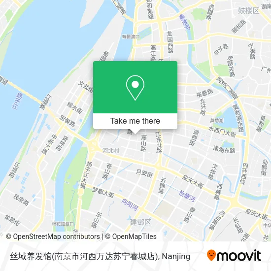 丝域养发馆(南京市河西万达苏宁睿城店) map
