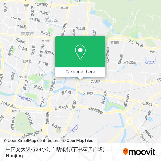 中国光大银行24小时自助银行(石林家居广场) map