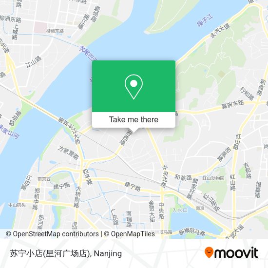 苏宁小店(星河广场店) map