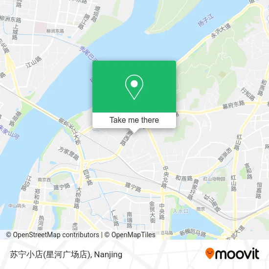 苏宁小店(星河广场店) map