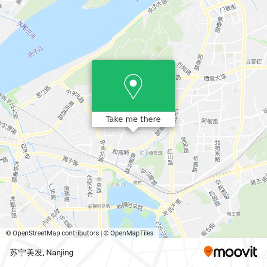 苏宁美发 map