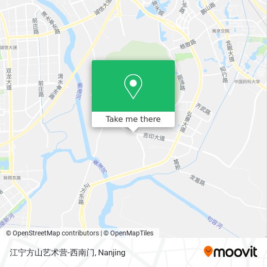 江宁方山艺术营-西南门 map