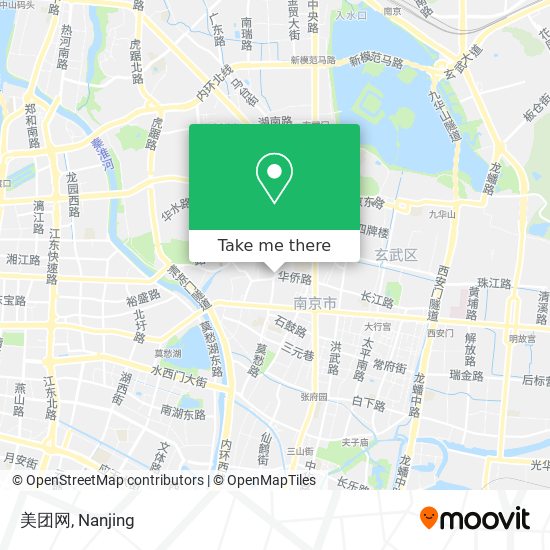 美团网 map