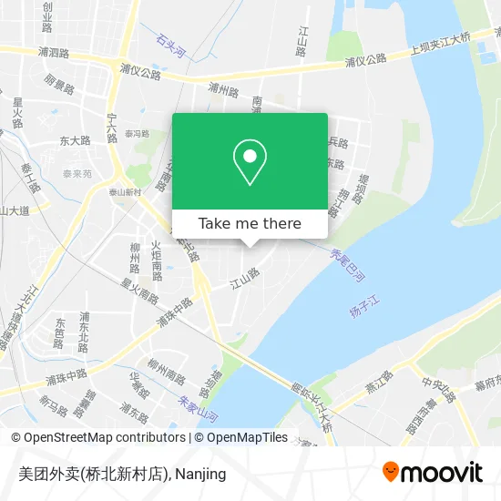 美团外卖(桥北新村店) map