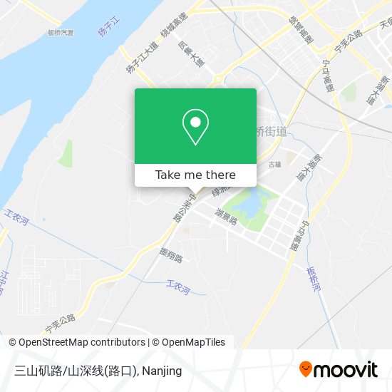 三山矶路/山深线(路口) map