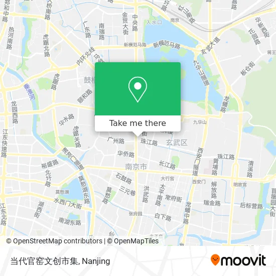 当代官窑文创市集 map