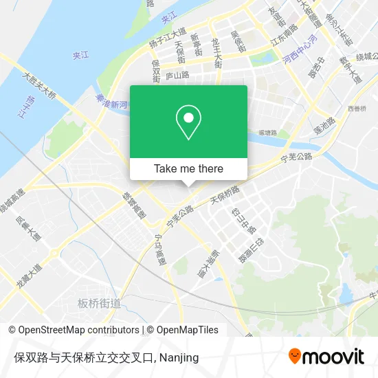 保双路与天保桥立交交叉口 map
