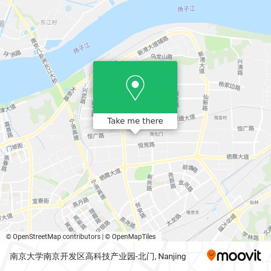 南京大学南京开发区高科技产业园-北门 map