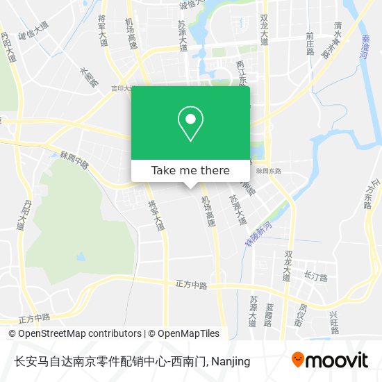 长安马自达南京零件配销中心-西南门 map