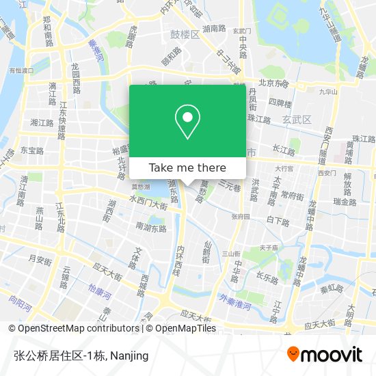 张公桥居住区-1栋 map