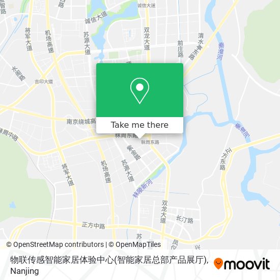 物联传感智能家居体验中心(智能家居总部产品展厅) map