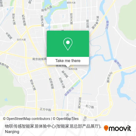 物联传感智能家居体验中心(智能家居总部产品展厅) map
