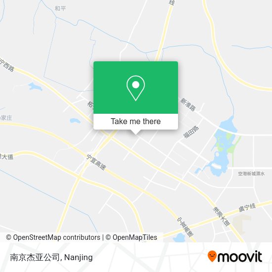 南京杰亚公司 map