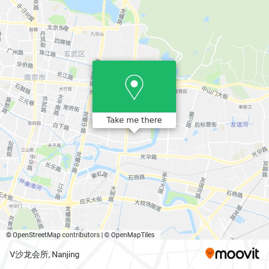 V沙龙会所 map