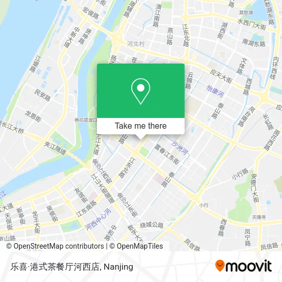 乐喜·港式茶餐厅河西店 map