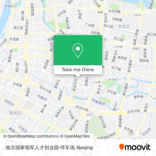 南京国家领军人才创业园-停车场 map
