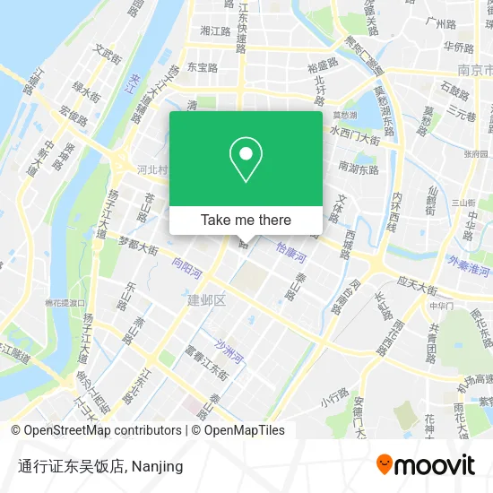 通行证东吴饭店 map