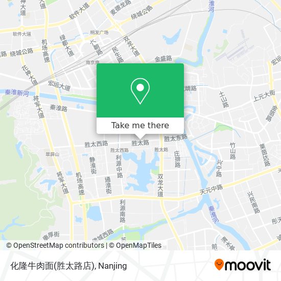 化隆牛肉面(胜太路店) map