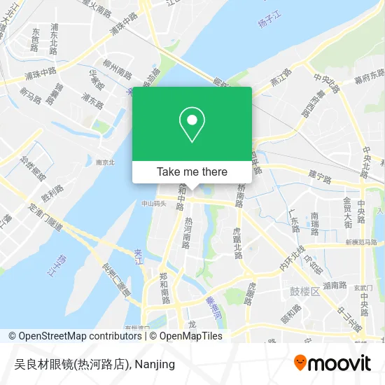 吴良材眼镜(热河路店) map