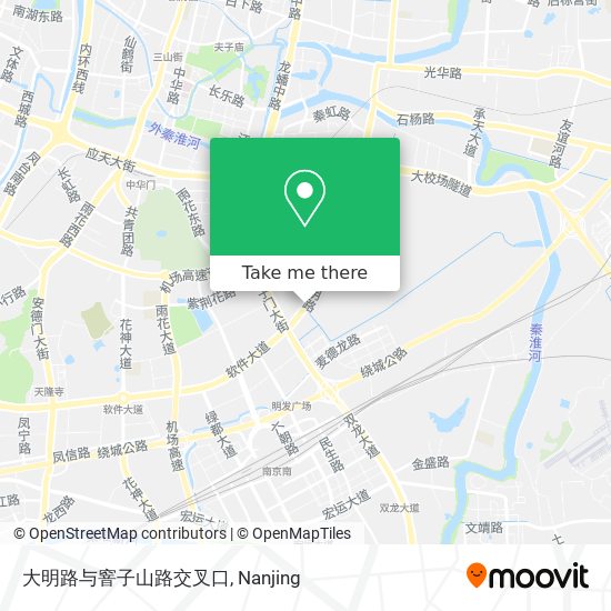 大明路与窨子山路交叉口 map
