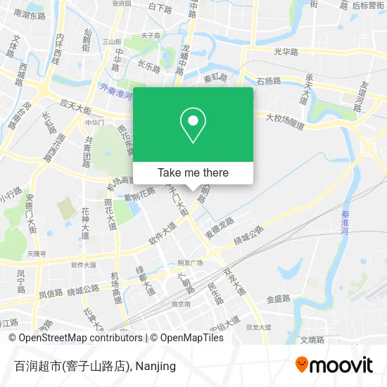 百润超市(窨子山路店) map