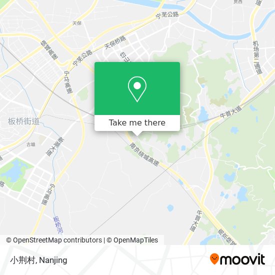 小荆村 map