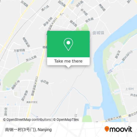 南钢一村(3号门) map