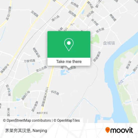 荠菜穷其汉堡 map