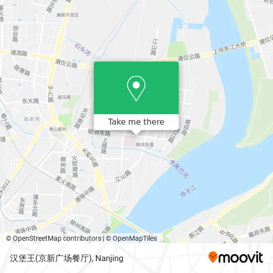 汉堡王(京新广场餐厅) map
